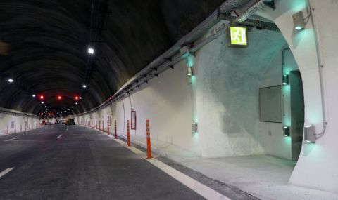 Ограничава се движението в тръбата за Варна на тунел „Витиня“  - 1