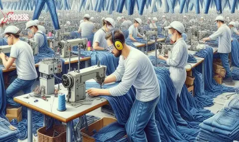 Chinese people sewed the biggest jeans in the world (VIDEO)  - 1