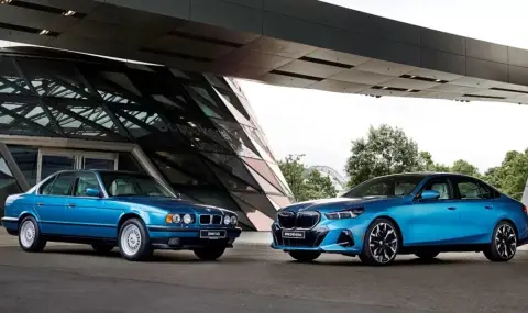 BMW със специална версия на новата петица в чест на емблематичната E34 - 1