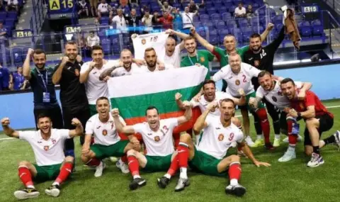 България с първи успех в Лига на нациите по мини футбол