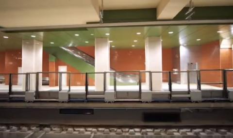 Фандъкова показа метростанция "Орлов мост" (ВИДЕО) - 1