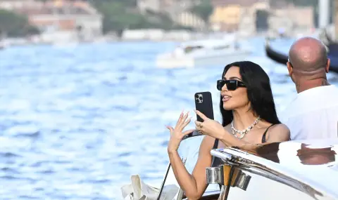 Ким Кардашиян и дъщеря ѝ Норт подлудиха Рим (ВИДЕО) - 1