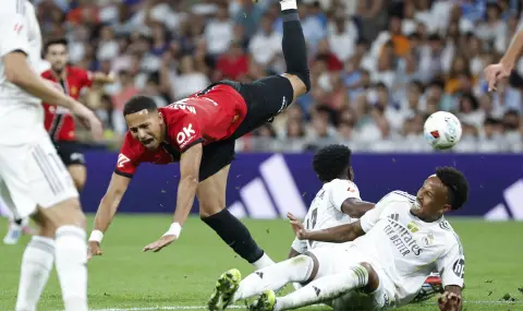 Real Madrid narrowly beat Mallorca  - 1