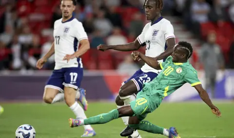  Голяма издънка за Англия - "трите лъва" наказани от Сенегал в контрола - 1