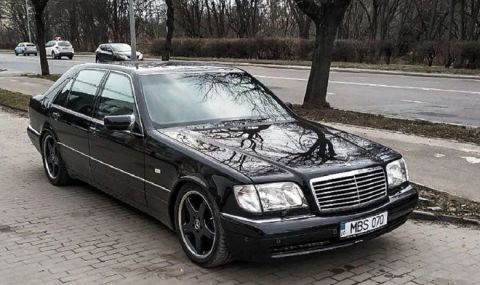 Най-редкият Mercedes W140 се появи в Украйна - 1
