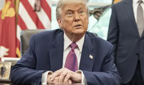 Тръмп с предупреждение към протестиращите преди военния парад във Вашингтон - 1