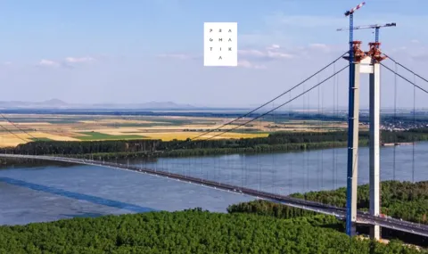 New bridge opens between Romania and Ukraine - 1