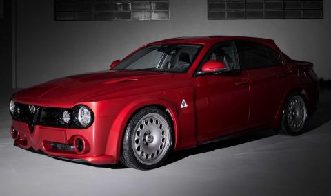 Alfa Romeo Giulia с ретро дизайн струва половин милион лева - 1