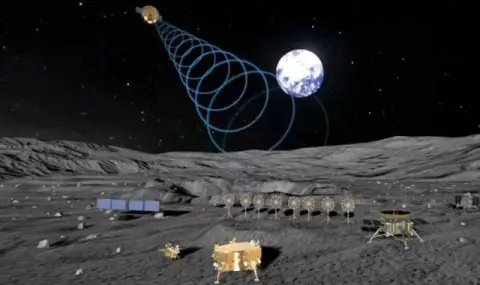 Китайски учени показаха концепцията за лунна космическа база (ВИДЕО) - 1