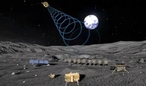 Chinese scientists showed the concept of a lunar space base (VIDEO)  - 1