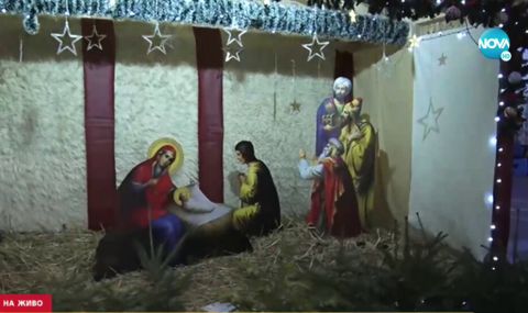 Кощунство в центъра на София на Рождество - 1