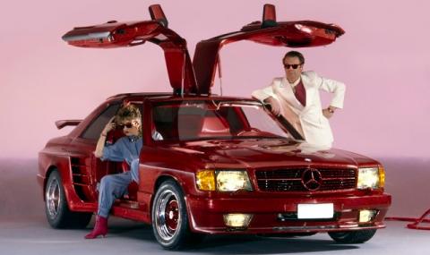 Два от най-ярко тунингованите Mercedes-и от 80-те - 1