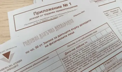 НАП: Данъчните ни декларации - в лева, плащаме в евро - 1