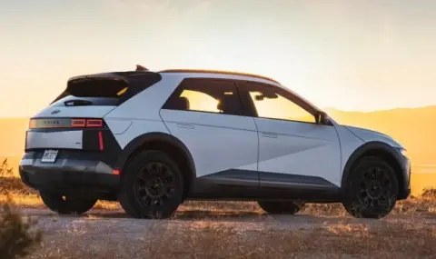 Hyundai presented an original off-road electric crossover  - 1