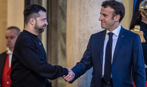 Зеленски предупреди Макрон за руски "провокации" в Запорожката АЕЦ - 1