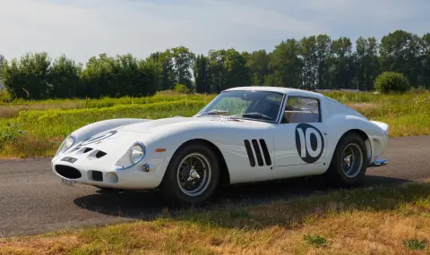 Продава се единственото бяло Ferrari 250 GTO – очаква се рекордно висока цена - 1