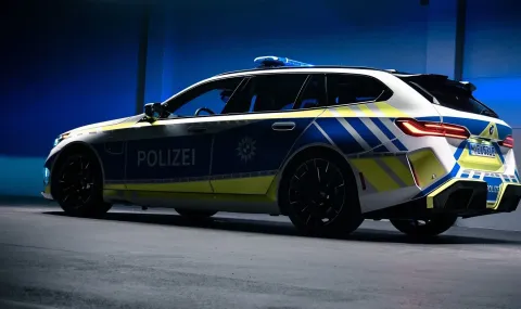 BMW M5 Touring също се превърна в патрулен автомобил - 1