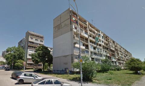 Мъж се хвърли от 8-ия етаж в Бургас - 1