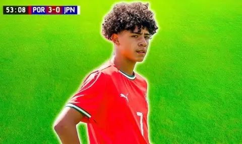 Cristiano Ronaldo's son makes debut for Portugal national team VIDEO  - 1