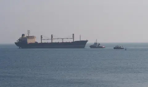 The Bulgarian ship "Tsarevna" collided with a Turkish ship  - 1