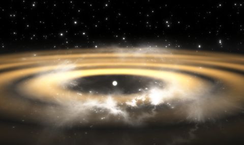 Астрономи наблюдаваха вихър от прах от формираща се планета - 1