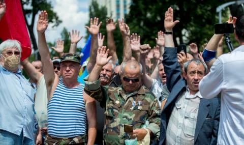 Фермери протестират в Молдова - 1