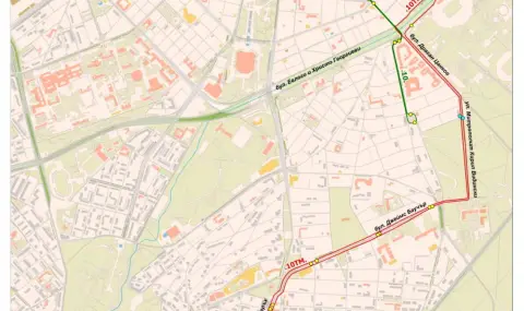 Столична община: Градският транспорт се движи нормално, с изключение на временно скъсените трамвайни линии 10 и 23 - 1