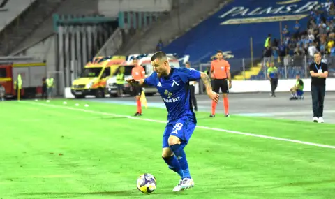 Радослав Кирилов играл болен в мача със Сабах - 1