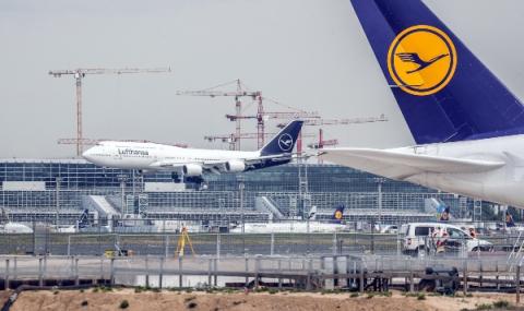 Хаос заради стачката в Lufthansa - 1