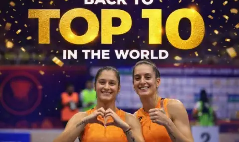 Сестри Стоеви отново сред световния елит: Българките се завърнаха в Топ 10  - 1