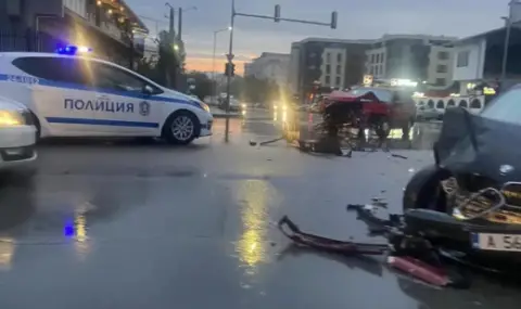 Тежка катастрофа е станала тази сутрин в София - 1
