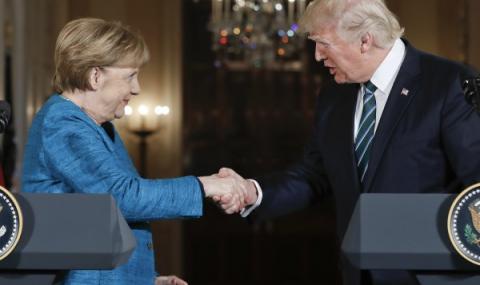 Меркел и Тръмп скастриха Русия и Сирия - 1