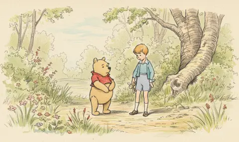 Кристофър Робин на 105 г. – момчето от „Мечо Пух“ - 1