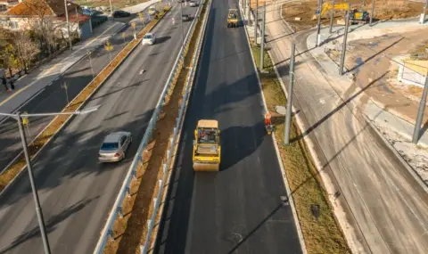 Отварят за движение новоизградения участък от столичния бул. „Рожен“