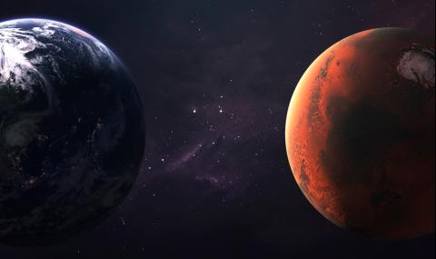 Марс се приближи рекордно до Земята - 1