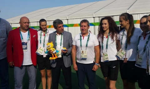 Президентът се срещна с българските олимпийци в Рио - 1