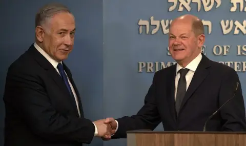 No comment! Chancellor Olaf Scholz declined to say whether Germany would execute an arrest warrant for Benjamin Netanyahu  - 1