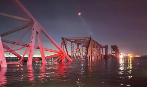 Отпускат 60 милиона долара на щата Мериленд след срутването на моста в Балтимор - 1