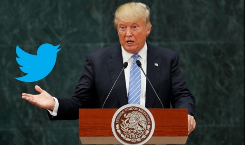 Тръмп прекалено често използва Туитър, смятат повечето американци - 1