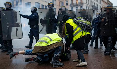 Франция разследва предполагаемо участие на Русия в протестите - 1