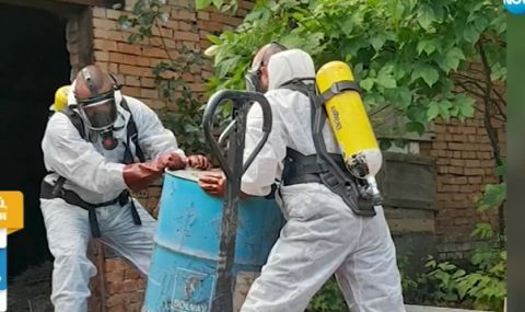 Откриха бидон с хлороформ в "Княжево" - 1