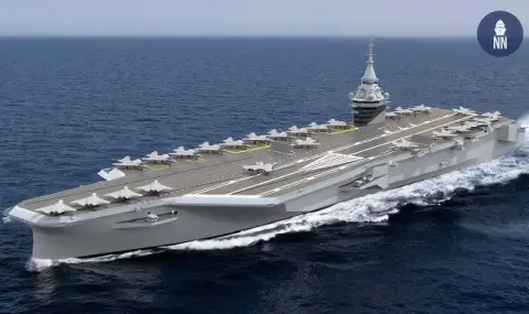 Макрон се похвали: Строим самолетоносач от ново поколение!