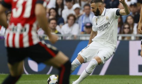 Реал Мадрид върти 1:1 с Билбао в прощалната среща на Карим Бензема  - 1