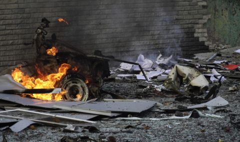 Бомба уби началника на полицията в Мелитопол - 1