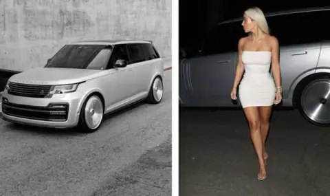 Новата кола на Ким Кардашиян се превърна в интернет сензация - 1
