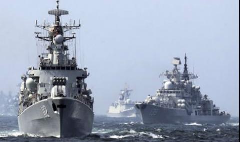 Китайски кораби с бойни учения в Средиземно море - 1