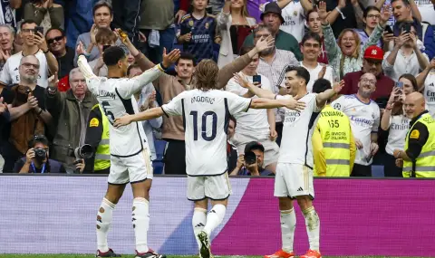 Реал Мадрид триумфира за 36-и път с титлата в Испания - 1