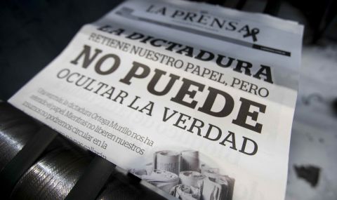 Задържаха шеф на опозиционен вестник в Никарагуа - 1