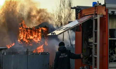 Трагедия в Якутия: Откриха телата на пет човека в горящ дом, трима от загиналите са деца