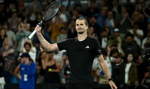 Александър Зверев продължава напред в Мелбърн след успех над Камерън Нори  - 1